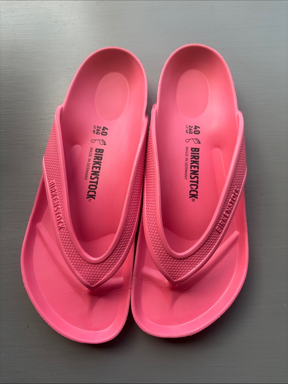 Birkenstock Women’s Hot Pink EVA Flip Flop Sandals